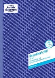 Avery Zweckform 426 Księga Kasowa, Granatowy, A4