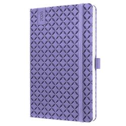 SIGEL J6125 Wochenkalender Jolie 2026, ca. A5, lila: Agenda Jolie, Flair, Dark Purple, Hardcover