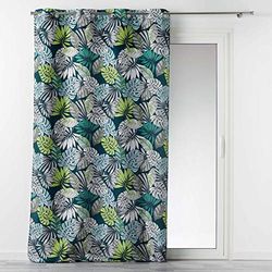 Douceur d'Intérieur Rideau, Poliestere, cap Nature Verde, 140L X 260H cm (1 Panneaux)