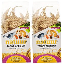 ESVE Lekkertjes voor kleine dieren, natuurlijke tarwe, knaagdieren, 90 g, 2 stuks