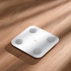 Xiaomi Mi Body Composite S400 | Smart våg för kropps- och muskelfett | Bluetooth 5.0 digital badrumsvåg | vita kroppsviktskalor | IOS och Android kompatibel