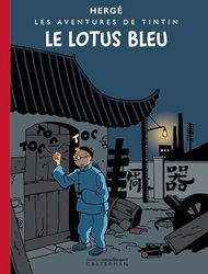Le Lotus bleu: Édition noir et blanc colorisée