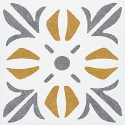 d-c-fix 6x dalle PVC adhesive murale Cubia or 15x15 cm - stickers carrelage pour crédence cuisine, salle de bain - décoratif autocollant carreaux muraux