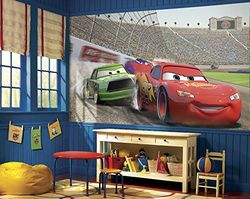 RoomMates Disney Pixar Cars Stoel Rail Verwijderbare Muurschildering - 3,2 m X 1,8 m