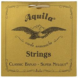 Aquila aq-1b Gut Banjo Cuerdas, tamaño mediano