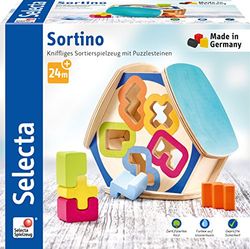 Selecta 62066 Sortino - Caja organizadora de madera, multicolor , color/modelo surtido