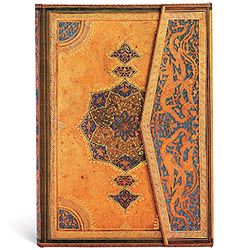 Paperblanks Safavid Binding Art Safavid Midi Notebook with Lined Pages