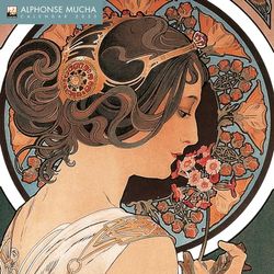 Alphonse Mucha Wall Calendar 2025 (Art Calendar)