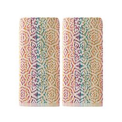 SKL Home by Saturday Knight Ltd. Rhapsody 2 Pc Hand Towel, Multicolored