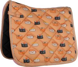 HKM Naples Tapis Orange Pastel/Gris Dressage poney