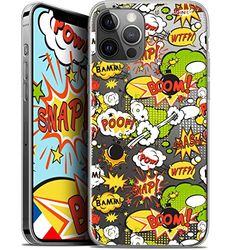 Caseink Beschermhoesje voor Apple iPhone 12 Pro Max (6,7 inch), gel, HD [bedrukt in Frankrijk] iPhone 12 Pro Max beschermhoes – zacht – stootvast – Bim Boom