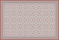 vilber Rug, Vinyl, red, 155 X 230