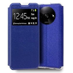 Cool Custodia Flip Cover per Xiaomi Redmi A3 Liscio Blu