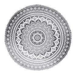 Tapiz indio Ombre mandala de Popular Handicrafts, arte de pared