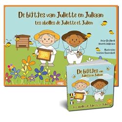 De bijtjes van Juliette en Juliaan kamishibai vertelplaten + boek: kamishibai vertelplaten + boek