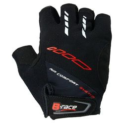 SDDISTRIBUZIONE B-Race BUMP Gloves Black/Red Size M DP.1708032-SDD