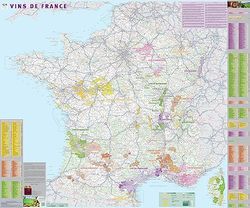 Vins de France flat laminated: 70037
