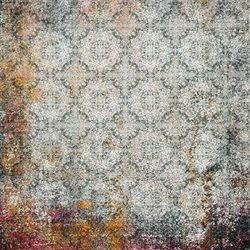 Homemania Tapis Imprimé Home Love - Aubusson - Décoration de Maison - Antidérapants - du Salon, du Séjour, de la Chambre - Multicolore en Polyester, Coton, 80 X 150cm
