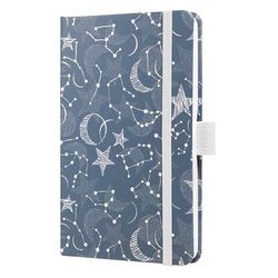 SIGEL J6348 Wochenkalender Jolie 2026, ca. A6, blau, weiß: Agenda Jolie, Beauty, Cosmic Fantasy Blue, Hardcover