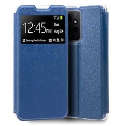 Custodia Cool Flip Cover per Xiaomi Redmi Note 12 Liscio Blu