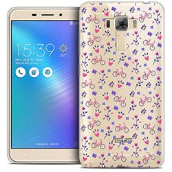 Caseink - fodral för ASUS Zenfone 3 laser ZC551KL (5,5) [kristallgel HD mönster kollektion kärlek alla hjärtans dag cykeldesign - mjuk - ultratunn - tryckt i Frankrike]