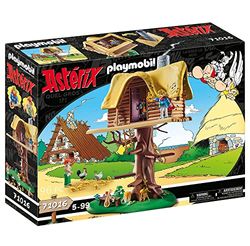 PLAYMOBIL Astérix 71016 Asurancetúrix con Casa del Árbol, Juguetes para Niños a Partir de 5 Años