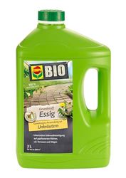 COMPO Biologische grondstof azijn - voor onkruidbestrijding - 100% natuurlijk - 3 L voor 500 m2, geelachtig