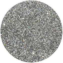 Eulenspiegel 907467 - Glitter organico olografico argento, fine, 6 g, biodegradabile, glitter per viso & corpo