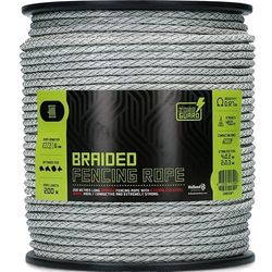 ZoneGuard Fournitures De Soins De Santé 6 mm Corde D'escrime Tressée Blanc Et Vert 200 M