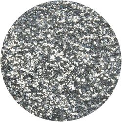Eulenspiegel 907450 - Bio Paillettes holographiques argent, moyen, 6 g, paillettes pour visage & corps