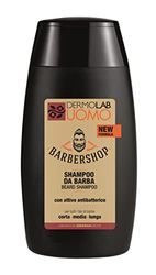 Dermolab Uomo - Shampoo da Barba con Antibatterico, Effetto Purificante e Idratante, Deterge a Fondo Donando Morbidezza, Dermatologicamente Testato, 120 ml