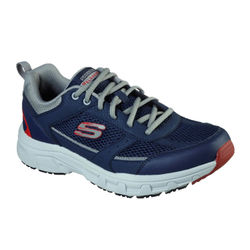 Skechers Mens Oak Canyon Verketta Leather Trainers