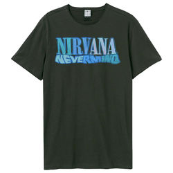 Amplified Unisex Vuxen Crayon Nevermind Nirvana T-shirt