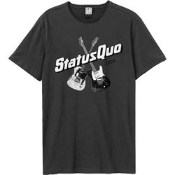 Amplified Unisex Vuxen Tidlös Märke Status Quo T-shirt