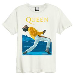 Amplified Unisex Vuxen Freddie Mercury Triangle Queen T-shirt