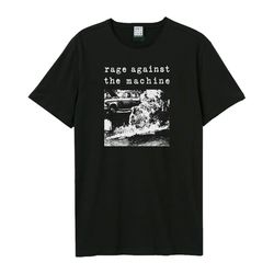 Amplified Unisex Adult Monk Fire Rage Against the Machine T-Shirt