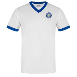 Fan Originals Retro V-ringad T-shirt för män Leeds