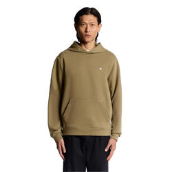 Lyle & Scott Mens Diagonal Weave Hoodie