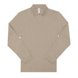 B&C Mens My Long-Sleeved Polo Shirt