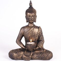 Something Different Sittande Thailändsk Buddha Värmeljushållare