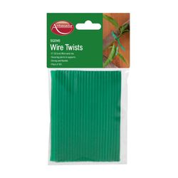 Ambassador Garden Wire Twists (pakke med 100)