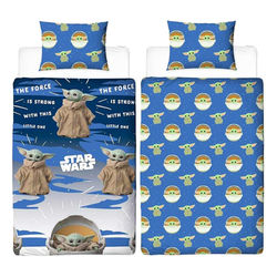 Star Wars Mandalorian Baby Yoda Reversible Duvet Set