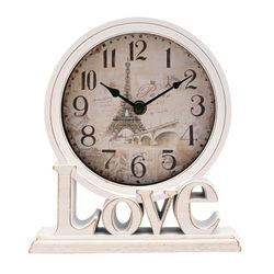 Hometime Mantel Clock - Love