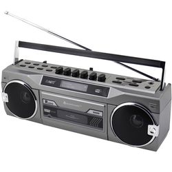 Soundmaster: Kassette Radio Stereo Bluetooth SRR80TI Sølv