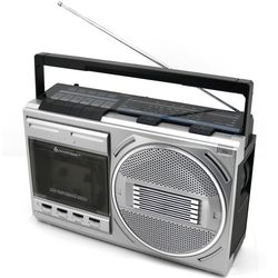 Soundmaster: Kassette Radio Mono Bluetooth RR20SI Sølv