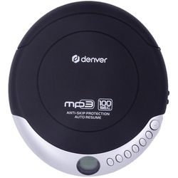 Denver DMP-391 - Bærbar CD-afspiller med genoptagelse og anti-rystelseshukommelse.