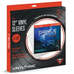 Skyddsplast för LP-Skivor 50-pack