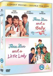 Tre mænd og en baby: 2-Movie Collection / Three Men and a Baby/Three Men and a Little Lady (2 DVD)