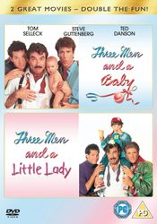 Tre mænd og en baby 1+2 / Three Men and a Baby/Three Men and a Little Lady (2 DVD)