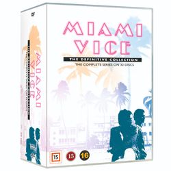 Miami Vice: Komplette serie (32 DVD)